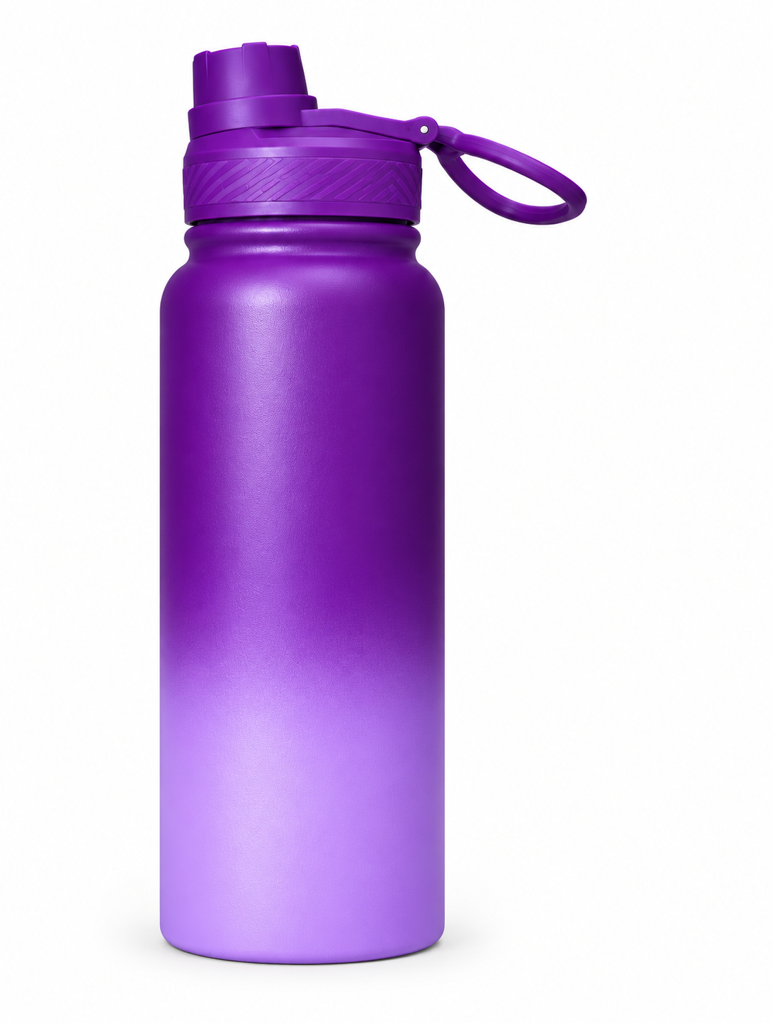 Hydro Glow – Purple Pink Insulated Water Bottle with Strainer