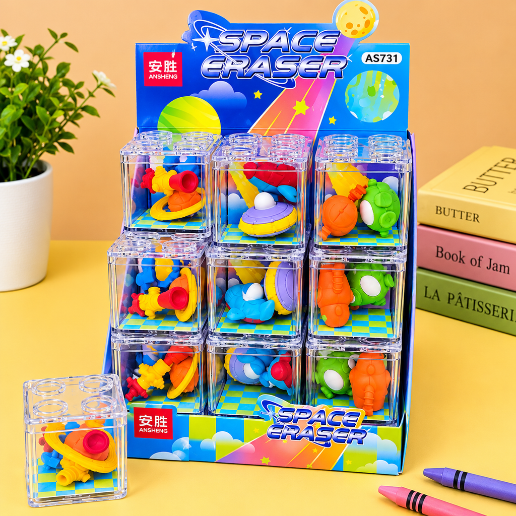 Space Squad – Space-Themed Novelty Erasers